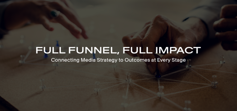 hands connecting strings with thumbtacks