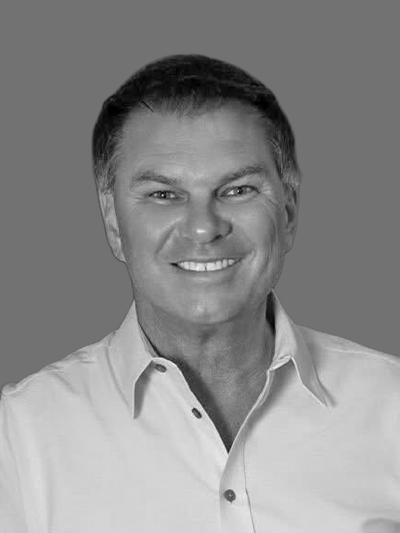 Black and White headshot of Steve Netzley